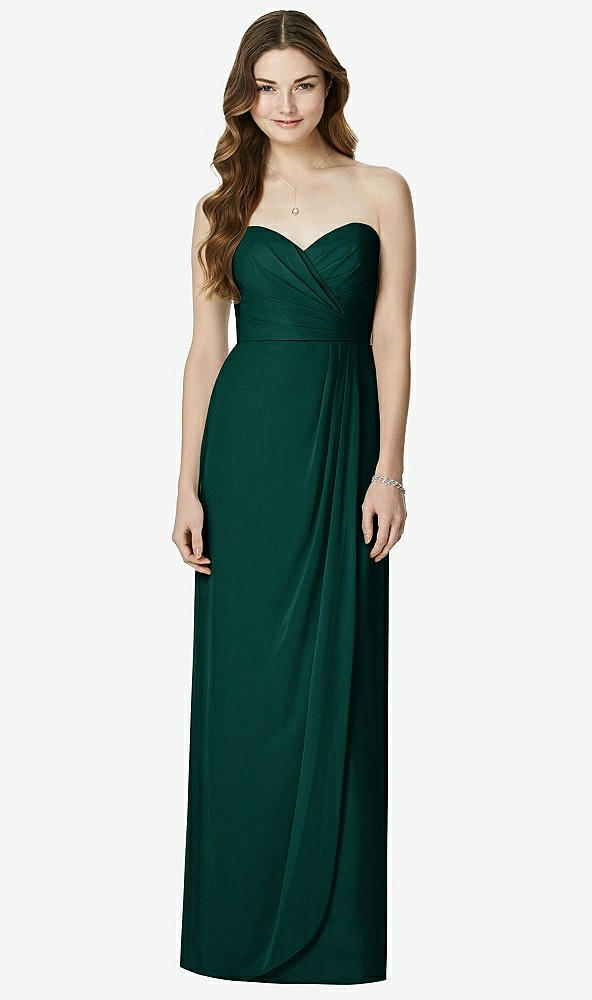 Front View - Evergreen Bella Bridesmaids Dress BB102