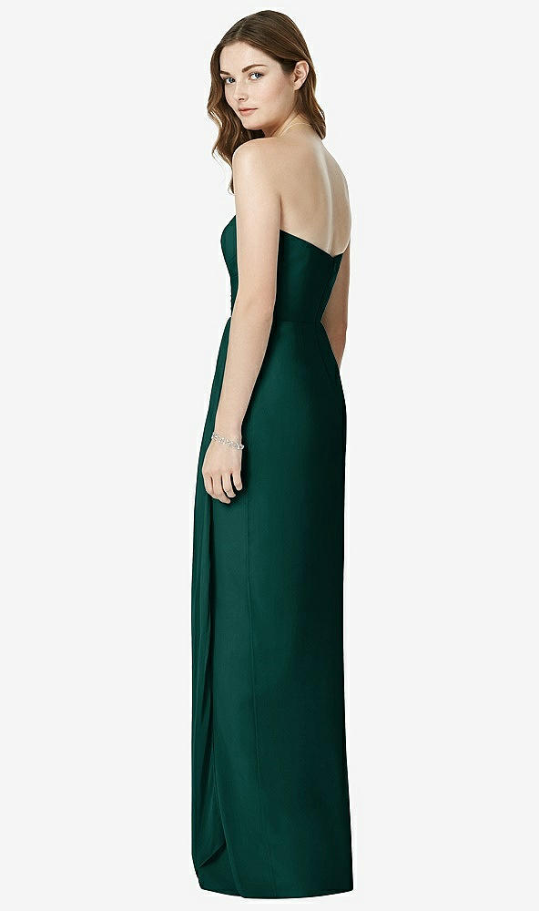 Back View - Evergreen Bella Bridesmaids Dress BB102