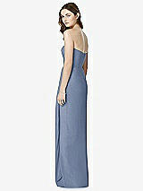 Rear View Thumbnail - Larkspur Blue Bella Bridesmaids Dress BB102