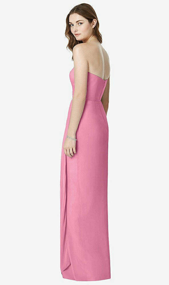 Back View - Orchid Pink Bella Bridesmaids Dress BB102