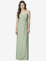 Front View Thumbnail - Sage Bella Bridesmaids Dress BB102