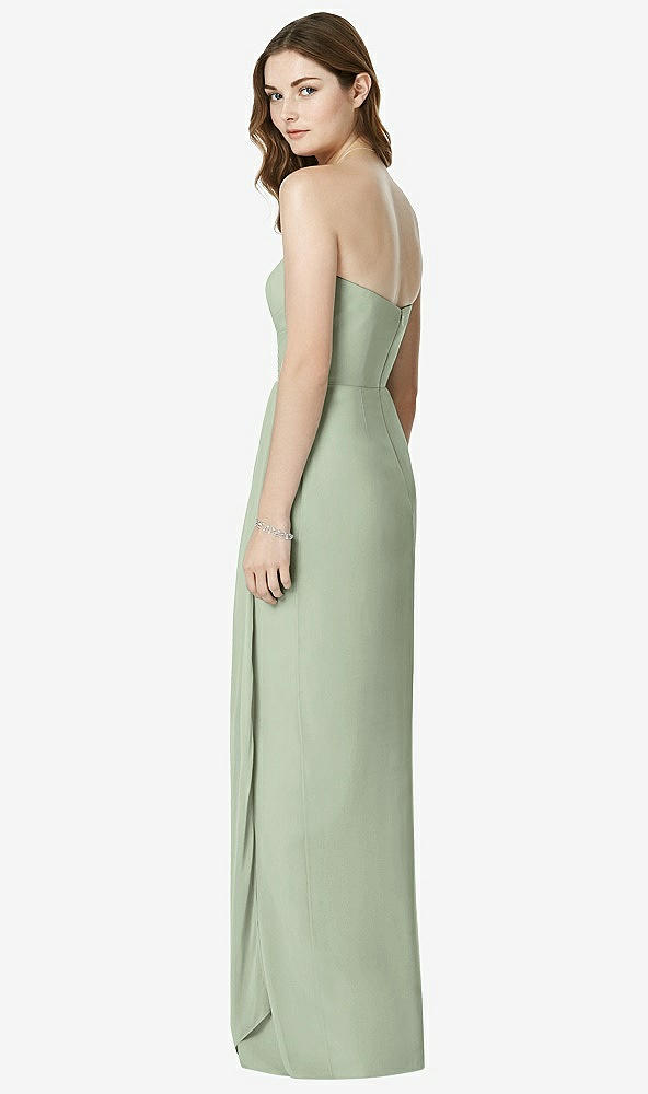 Back View - Sage Bella Bridesmaids Dress BB102