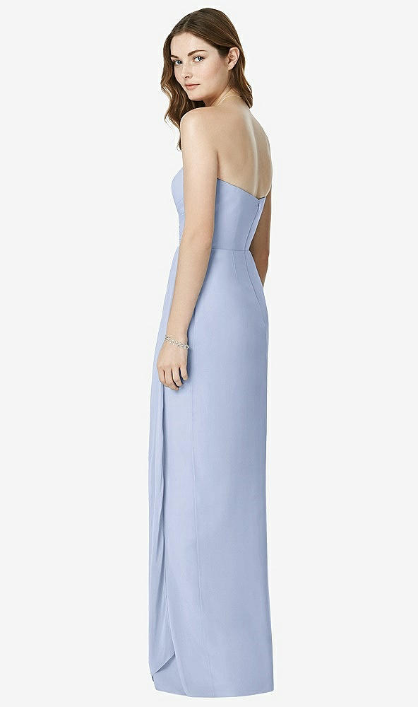 Back View - Sky Blue Bella Bridesmaids Dress BB102