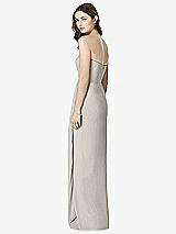 Rear View Thumbnail - Taupe Bella Bridesmaids Dress BB102