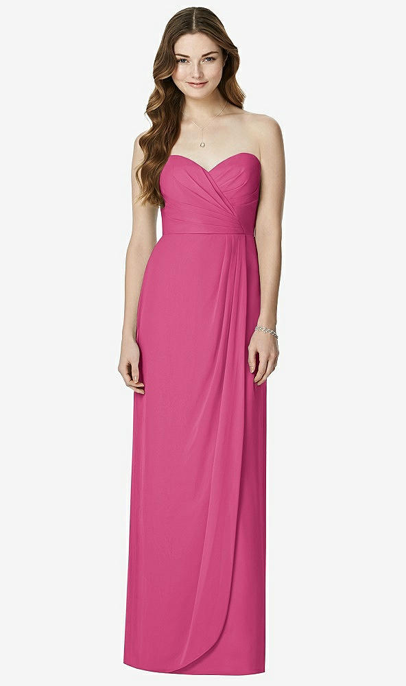 Front View - Tea Rose Bella Bridesmaids Dress BB102