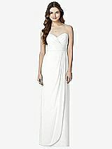 Front View Thumbnail - White Bella Bridesmaids Dress BB102