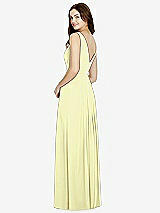 Rear View Thumbnail - Butter Yellow Bella Bridesmaids Dress BB103