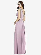 Rear View Thumbnail - Suede Rose Bella Bridesmaids Dress BB103