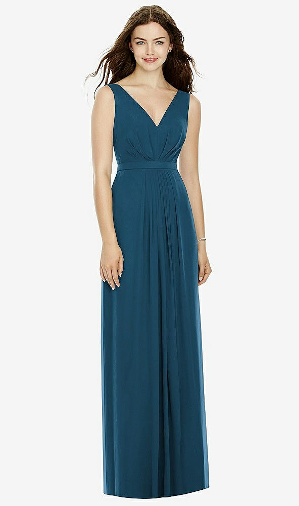 Front View - Atlantic Blue Bella Bridesmaids Dress BB103