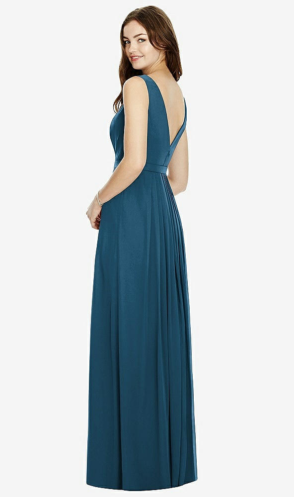 Back View - Atlantic Blue Bella Bridesmaids Dress BB103