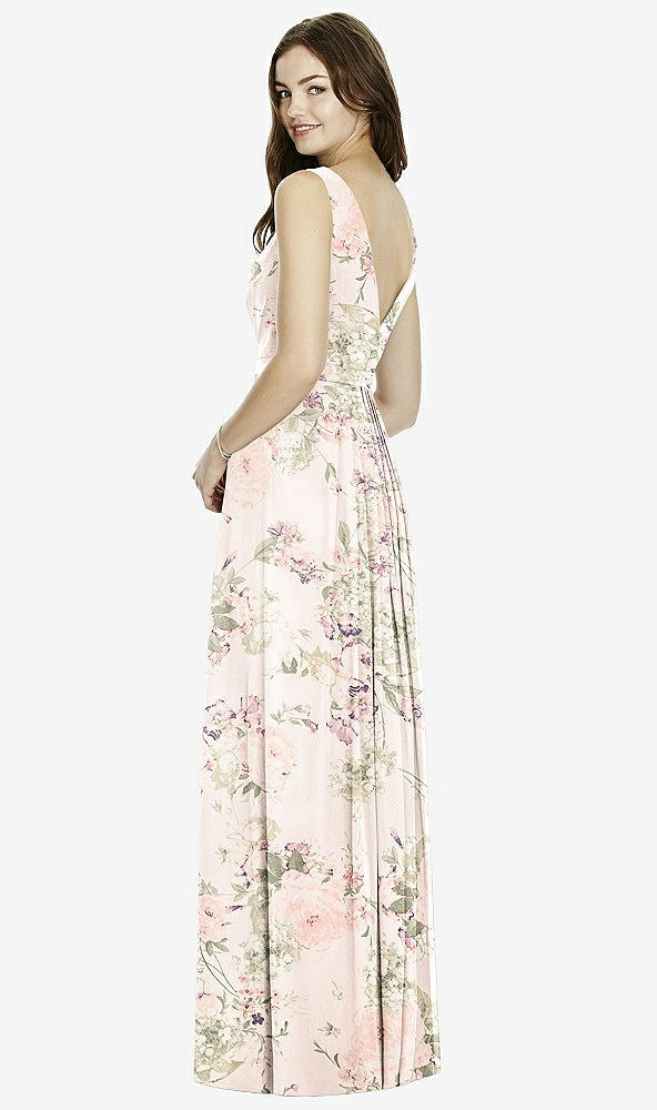 Back View - Blush Garden Bella Bridesmaids Dress BB103