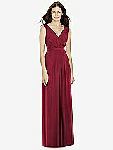 Front View Thumbnail - Burgundy Bella Bridesmaids Dress BB103