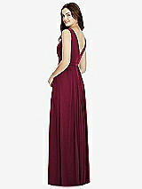 Rear View Thumbnail - Cabernet Bella Bridesmaids Dress BB103