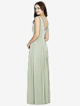 Rear View Thumbnail - Celadon Bella Bridesmaids Dress BB103