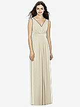 Front View Thumbnail - Champagne Bella Bridesmaids Dress BB103