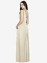 Rear View Thumbnail - Champagne Bella Bridesmaids Dress BB103