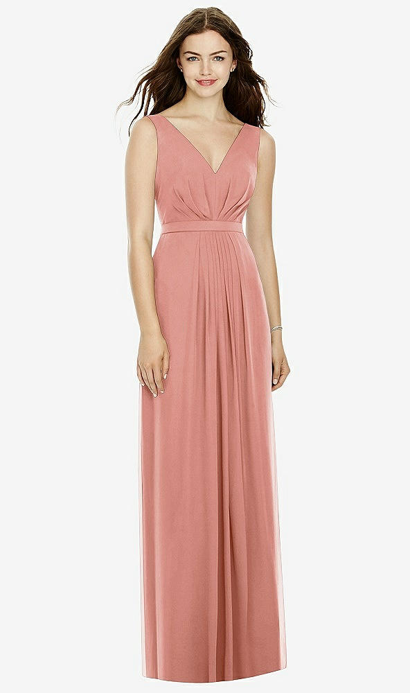 Front View - Desert Rose Bella Bridesmaids Dress BB103