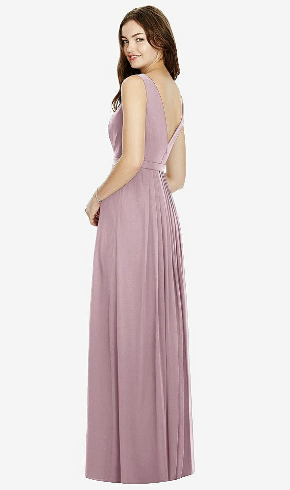 Back View - Dusty Rose Bella Bridesmaids Dress BB103