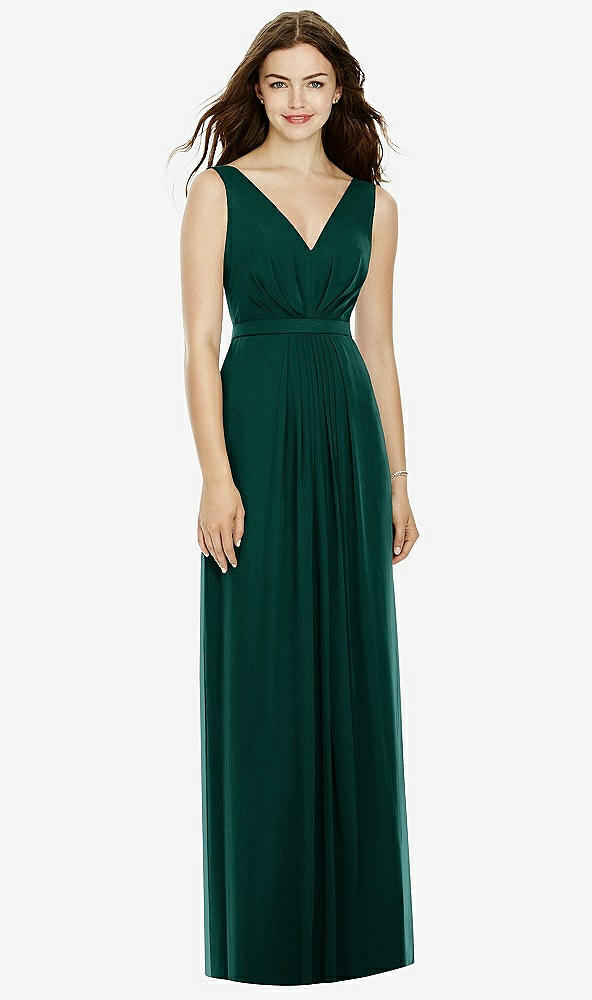 Front View - Evergreen Bella Bridesmaids Dress BB103