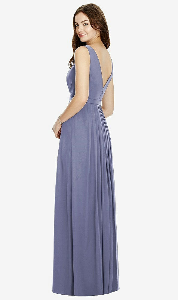 Back View - French Blue Bella Bridesmaids Dress BB103