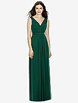 Front View Thumbnail - Hunter Green Bella Bridesmaids Dress BB103