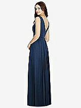 Rear View Thumbnail - Midnight Navy Bella Bridesmaids Dress BB103