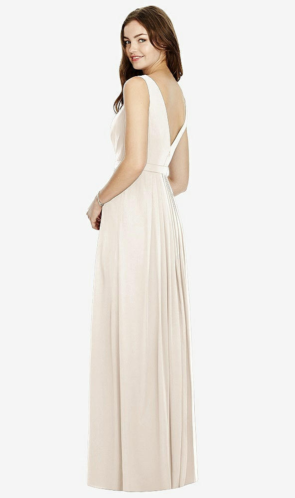 Back View - Oat Bella Bridesmaids Dress BB103