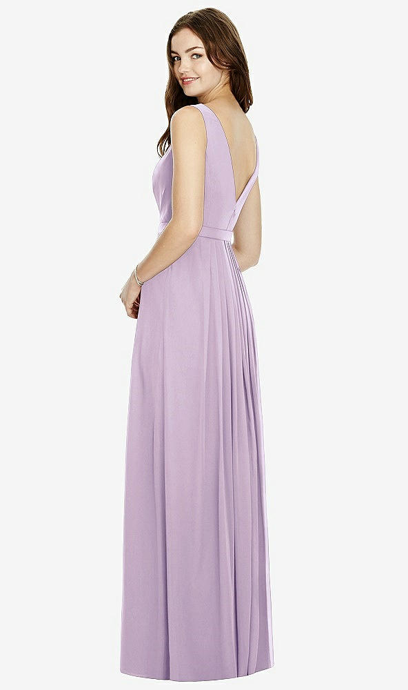 Back View - Pale Purple Bella Bridesmaids Dress BB103