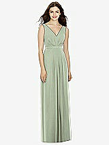 Front View Thumbnail - Sage Bella Bridesmaids Dress BB103