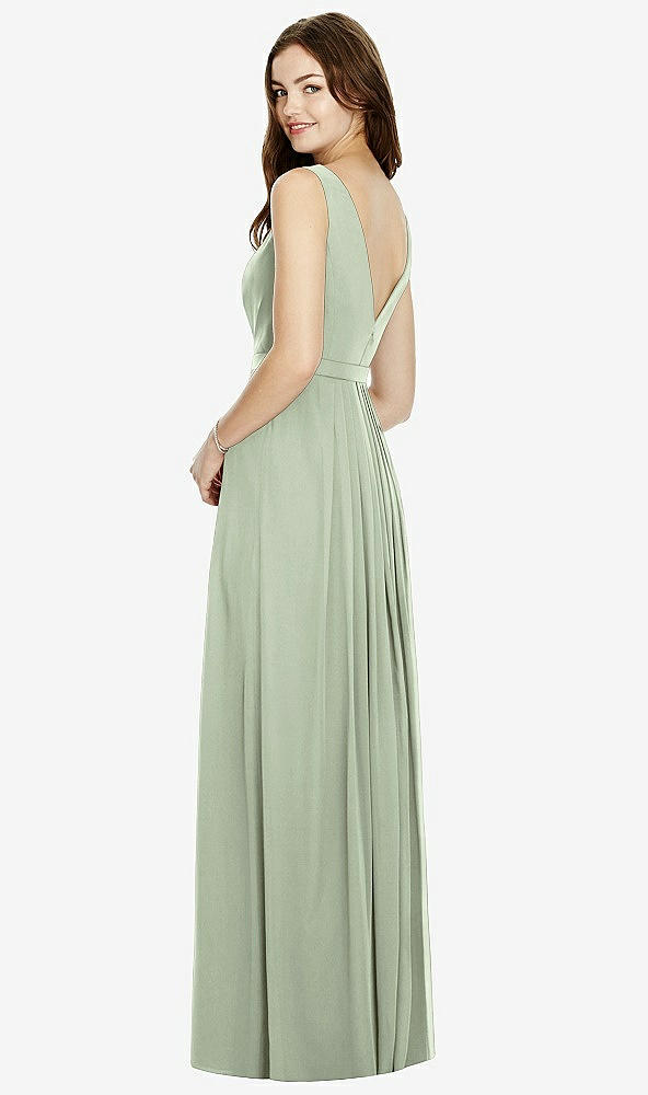 Back View - Sage Bella Bridesmaids Dress BB103