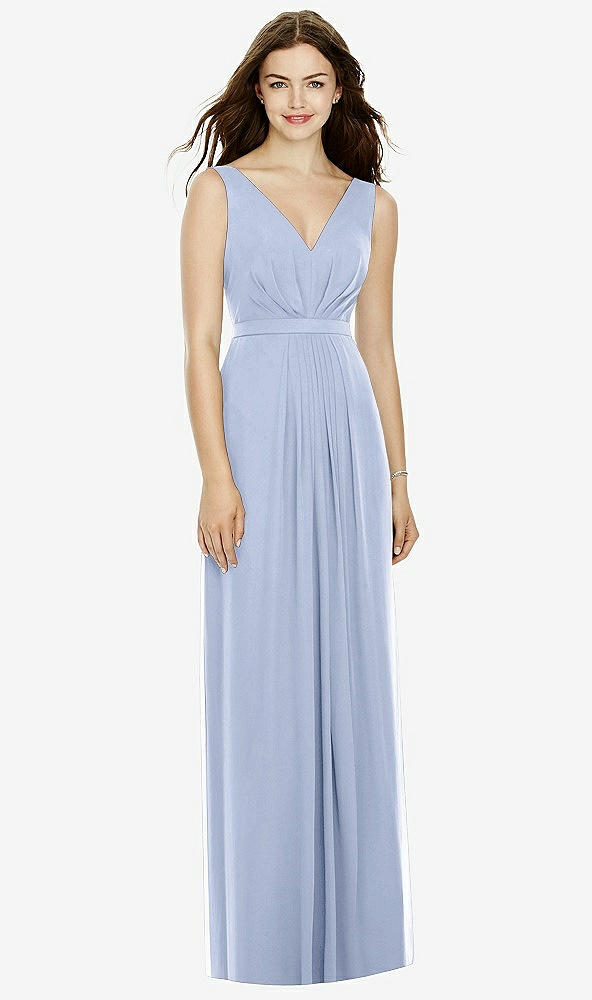 Front View - Sky Blue Bella Bridesmaids Dress BB103