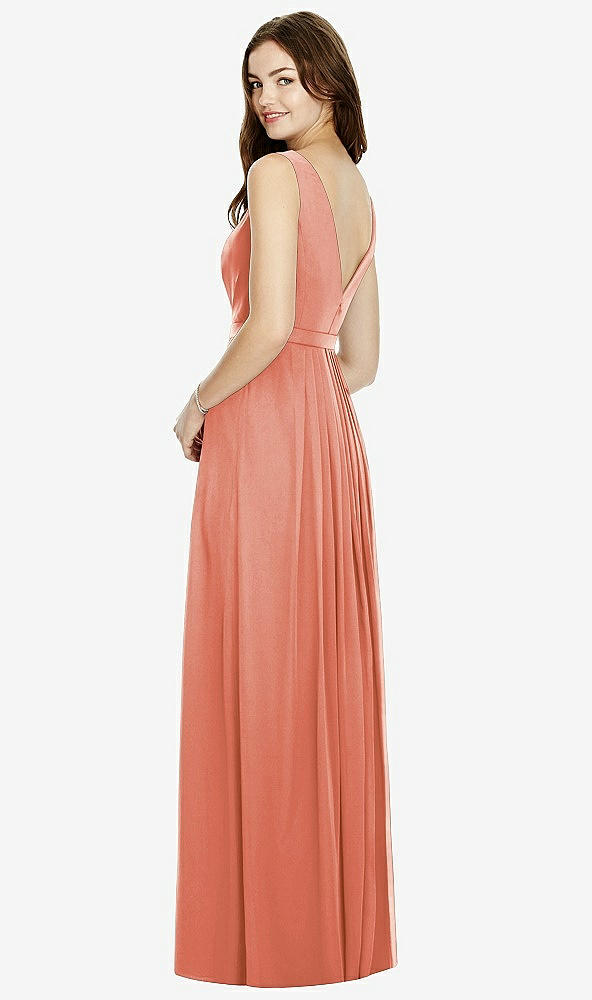 Back View - Terracotta Copper Bella Bridesmaids Dress BB103