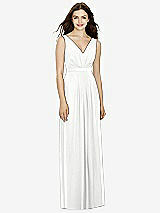 Front View Thumbnail - White Bella Bridesmaids Dress BB103