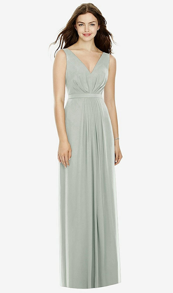 Front View - Willow Green Bella Bridesmaids Dress BB103