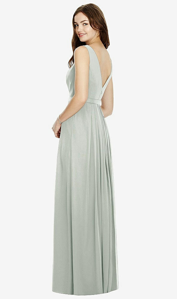 Back View - Willow Green Bella Bridesmaids Dress BB103