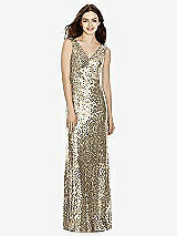 Front View Thumbnail - Rose Gold Bella Bridesmaids Dress BB107