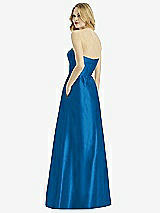 Rear View Thumbnail - Cerulean After Six Bridesmaid Dress 6772