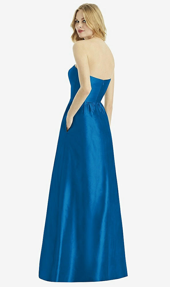 Back View - Cerulean After Six Bridesmaid Dress 6772