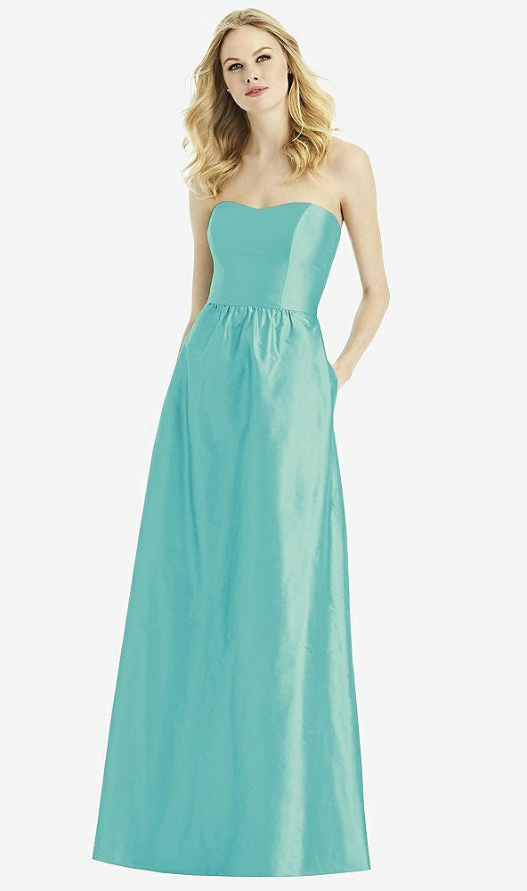 Front View - Capri After Six Bridesmaid Dress 6772