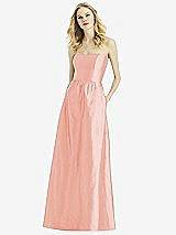 Front View Thumbnail - Fresco After Six Bridesmaid Dress 6772