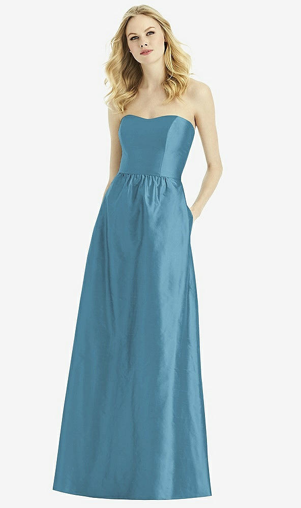 Front View - Glacier After Six Bridesmaid Dress 6772