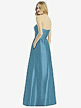 Rear View Thumbnail - Glacier After Six Bridesmaid Dress 6772