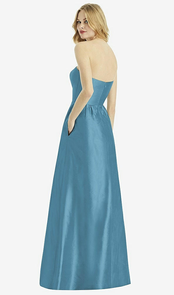 Back View - Glacier After Six Bridesmaid Dress 6772