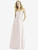 Front View Thumbnail - Rose Water After Six Bridesmaid Dress 6772