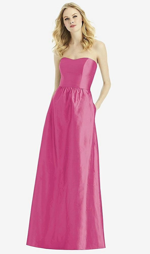 Front View - Tea Rose After Six Bridesmaid Dress 6772