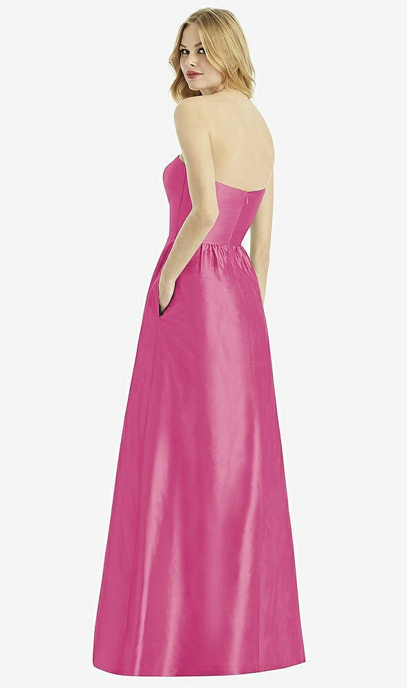 Back View - Tea Rose After Six Bridesmaid Dress 6772