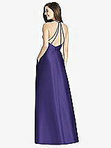 Front View Thumbnail - Grape Bella Bridesmaids Dress BB115