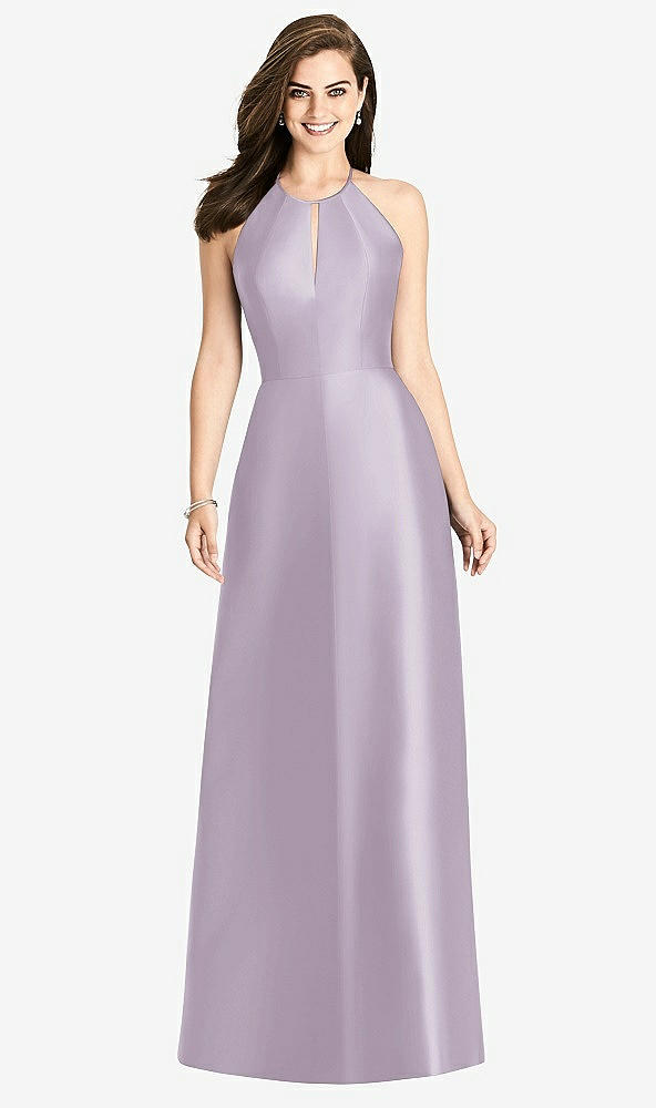 Back View - Lilac Haze Bella Bridesmaids Dress BB115