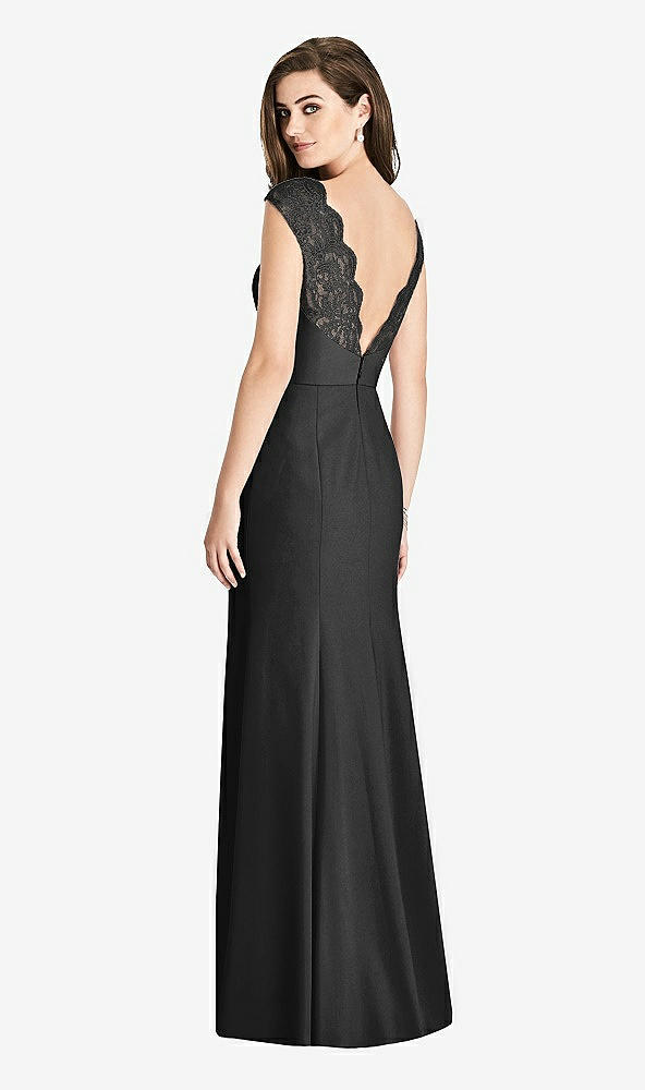 Front View - Black Bella Bridesmaids Dress BB118