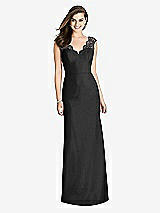 Rear View Thumbnail - Black Bella Bridesmaids Dress BB118